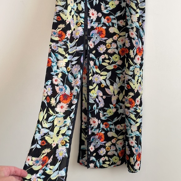 Volcom - Tropical Floral Maxi Skirt w/thigh High Slits - Picture 3 of 8